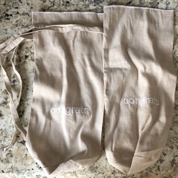 2 Crate & Barrel wine bags